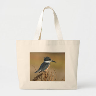 Grand Tote Bag Martin-pêcheur ceinturé