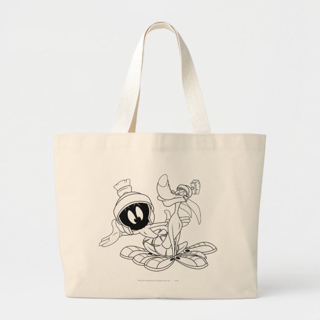 Grand Tote Bag MARVIN LE MARTIAN™ et K-9 (Devant)