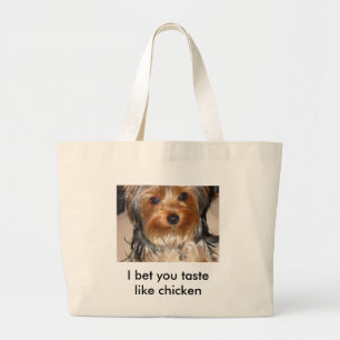 GRAND TOTE BAG MAUVAIS CHIEN