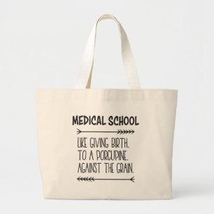 Grand Tote Bag Médicale School Med Student Médicale Student Fundy