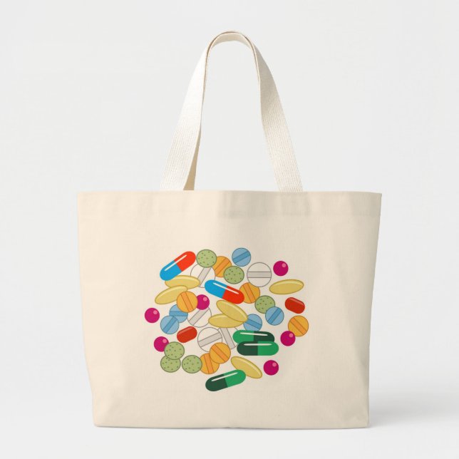 Grand Tote Bag Médicament (Devant)