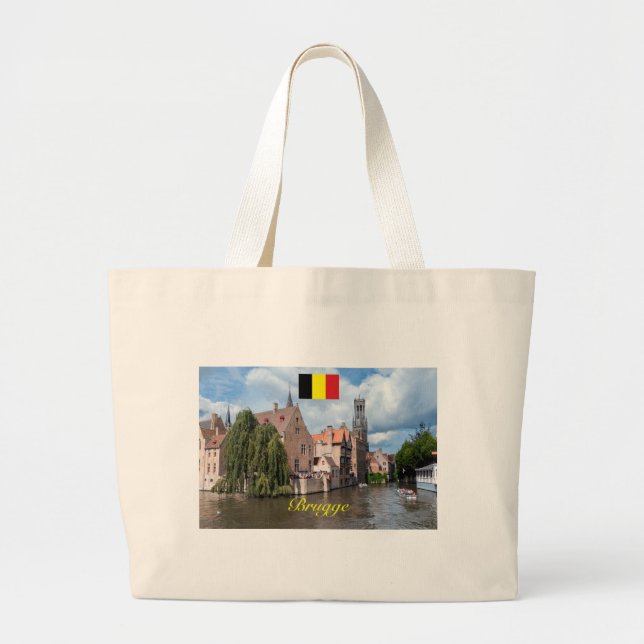 Grand Tote Bag Medieval Brugge (Devant)