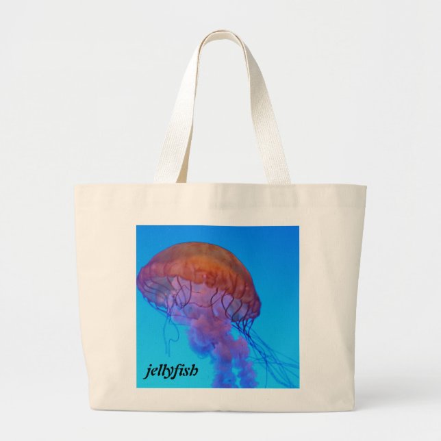 Grand Tote Bag Méduses (Devant)