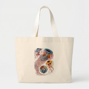 Grand Tote Bag Méduses de Haeckel