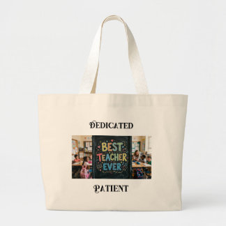 Grand Tote Bag Meilleur professeur ever