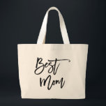Grand Tote Bag Meilleure maman Courrier tendance<br><div class="desc">Parfait pour maman. Visitez le magasin pour en voir plus !</div>