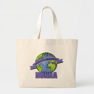 Grand Tote Bag Meilleure Nonna du Monde