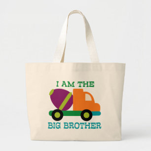 Grand Tote Bag Mélangeur de ciment Big Brother