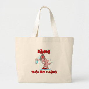 Grand Tote Bag Ménopause amusante