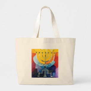 Grand Tote Bag Menorah