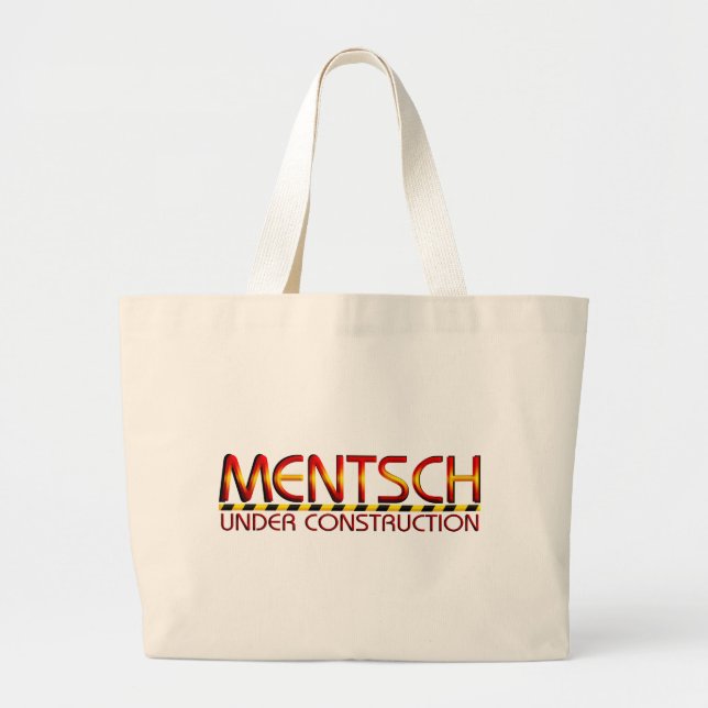 Grand Tote Bag Mentsch (Devant)