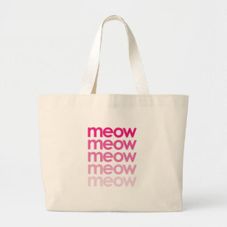 Grand Tote Bag meow de meow de meow de meow