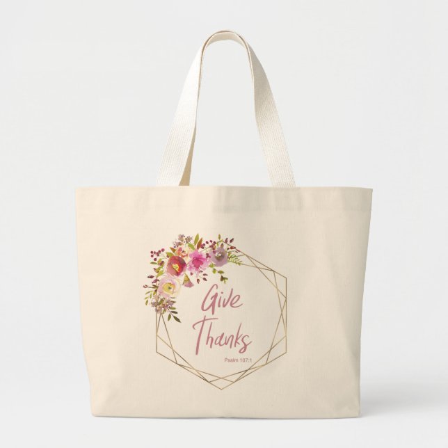 Grand Tote Bag Merci (Devant)