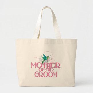 Grand Tote Bag Mère de colibri du marié