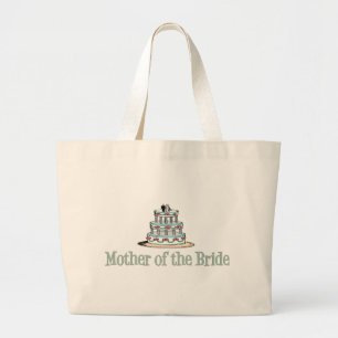 Grand Tote Bag Mère de la jeune mariée (gâteau)