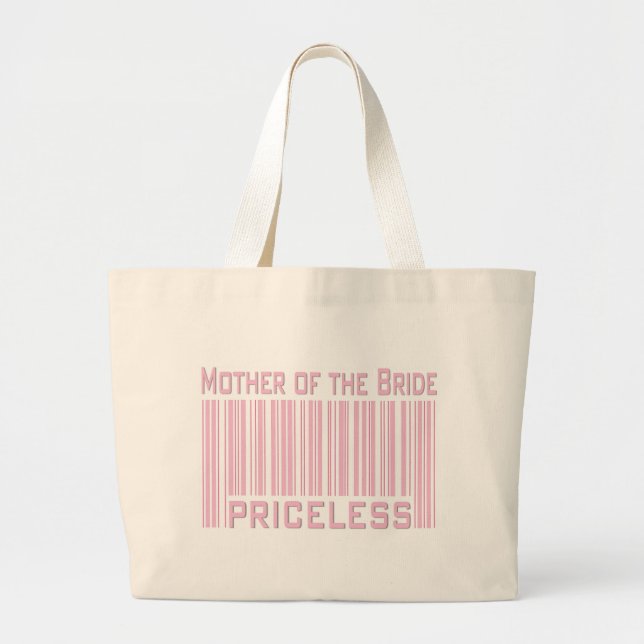 Grand Tote Bag Mère de la jeune mariée inestimable (Devant)