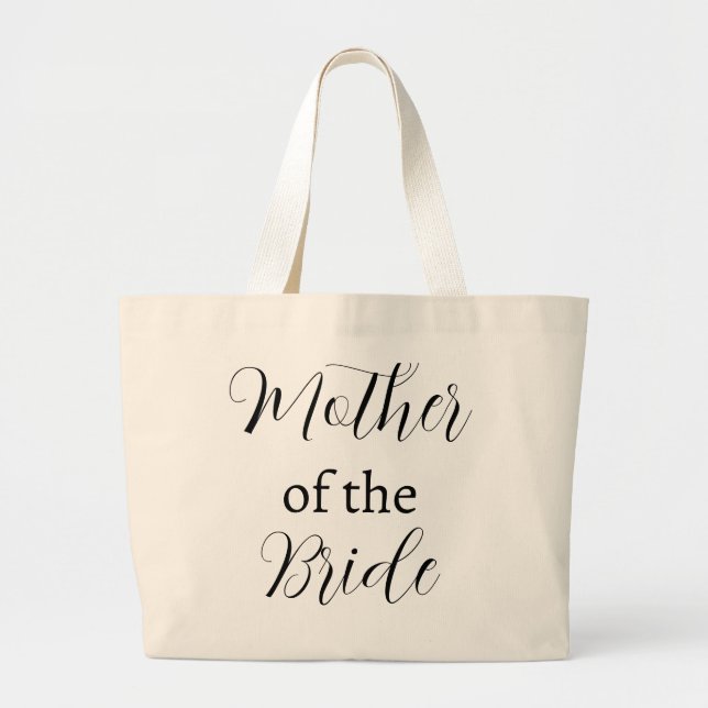 Grand Tote Bag Mère de la mariée (Devant)
