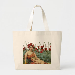 Grand Tote Bag Mère et enfant