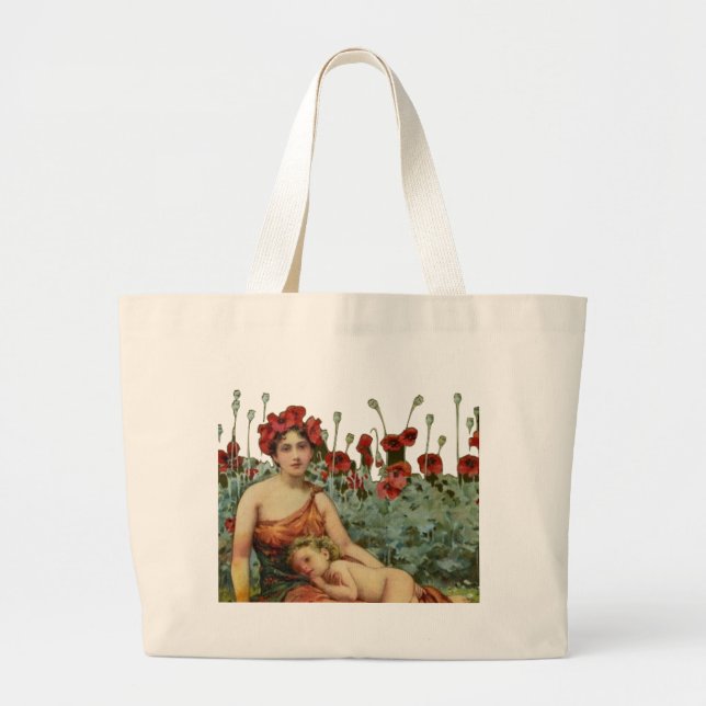 Grand Tote Bag Mère et enfant (Devant)