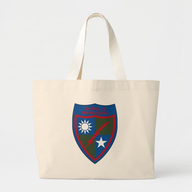 Grand Tote Bag Merrill's Marauders - 5307th Composite Unit (Devant)
