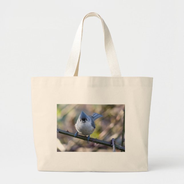 Grand Tote Bag Mésange (Devant)
