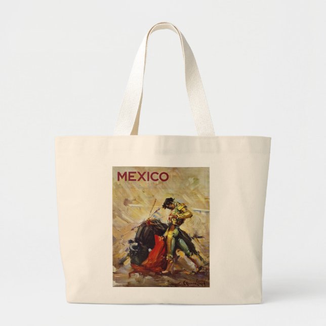 Grand Tote Bag Mexique Matador (Devant)