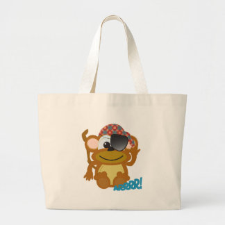 Grand Tote Bag Mignon singe pirate Goofkins