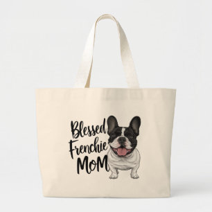 Grand Tote Bag Mignonne Frenchie Mom French Bulldog Lover Chien c