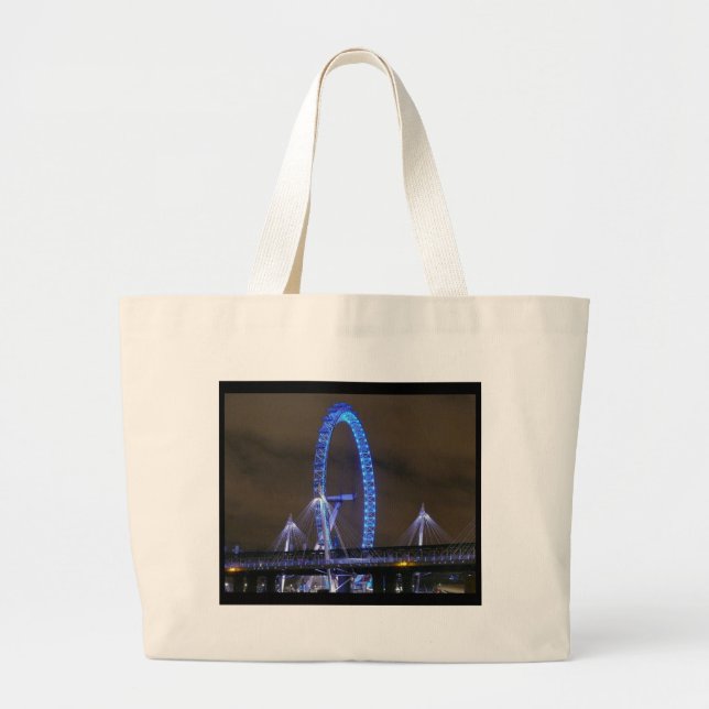 Grand Tote Bag Millennium Wheel Londres (Devant)