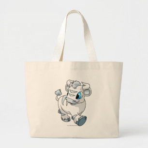 Grand Tote Bag Milliers d'UCI blancs