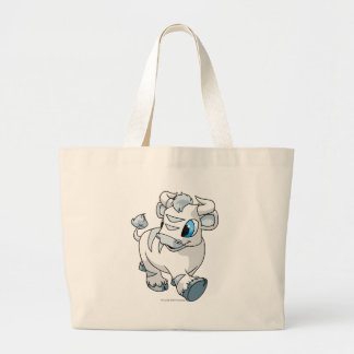 Grand Tote Bag Milliers d'UCI blancs