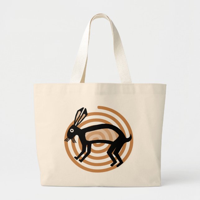 Grand Tote Bag Mimbres Rabbit Fourre-tout (Devant)