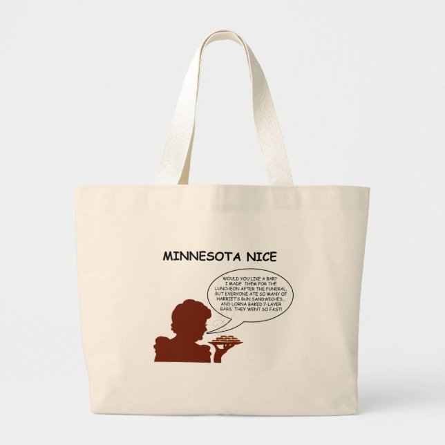 Grand Tote Bag Minnesota Nice (Devant)