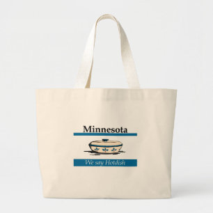 Grand Tote Bag Minnesota : On Dit Hotdish