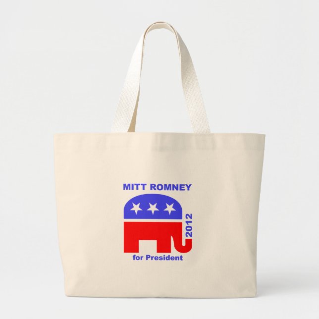 Grand Tote Bag Mitt Romney (Devant)