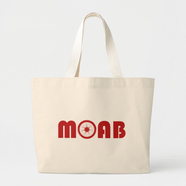 Grand Tote Bag Moab (Roue à vélo) (Devant)