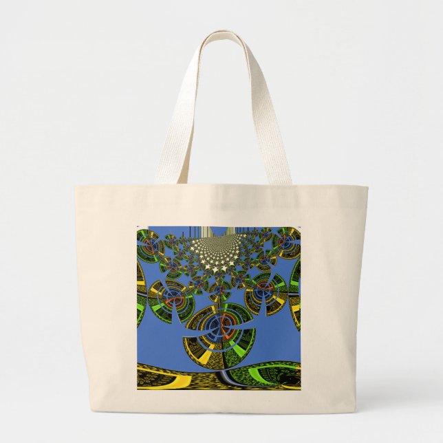 Grand Tote Bag Modèle (Devant)
