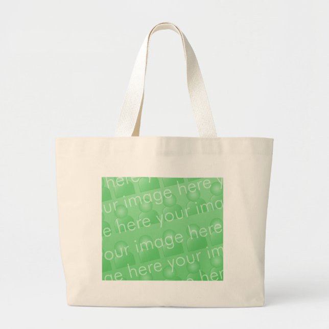 Grand Tote Bag Modèle (Devant)