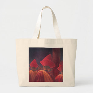 Grand Tote Bag Moines bouddhistes Bhutan 2012