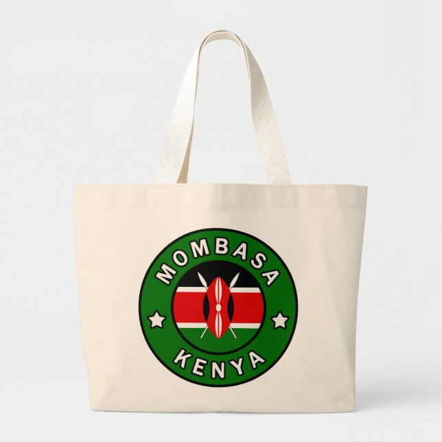 Grand Tote Bag Mombasa Kenya (Devant)