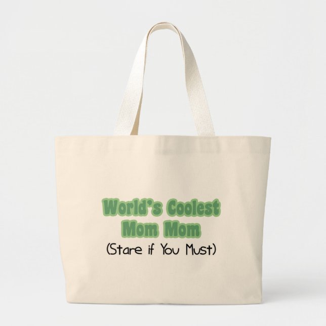 Grand Tote Bag MomMom le plus frais du monde (Devant)