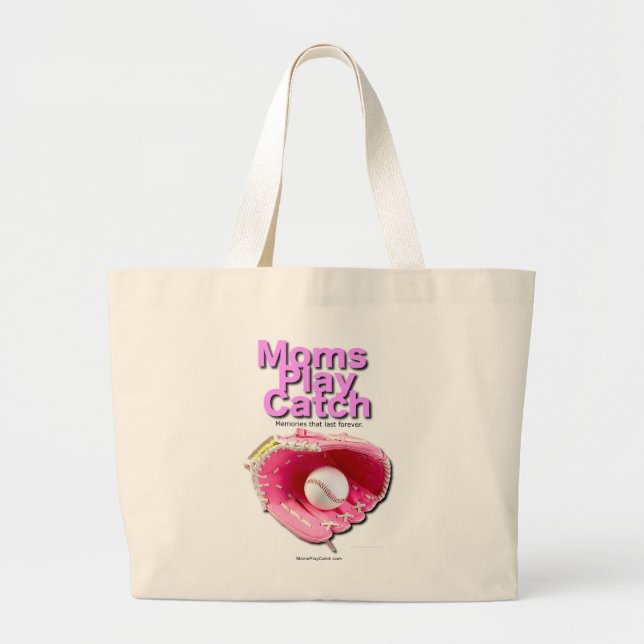 Grand Tote Bag Moms Jouer Catch (Devant)