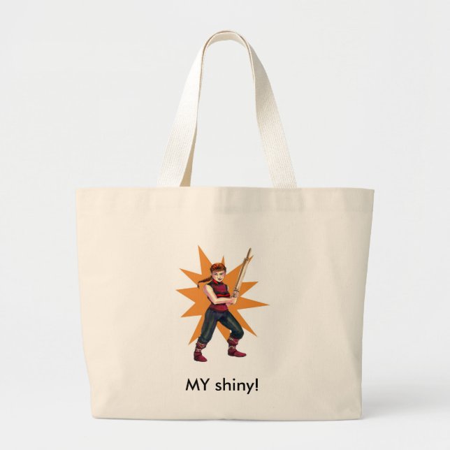 Grand Tote Bag MON brillant ! (Devant)
