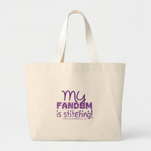 Grand Tote Bag Mon Fandom pique !