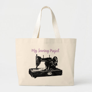 Grand Tote Bag Mon projet de couture