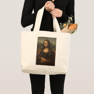 Grand Tote Bag Mona Lisa Leonardo Da Vinci
