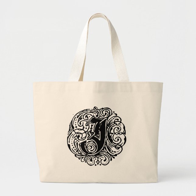 Grand Tote Bag Monarchia "J" (Devant)