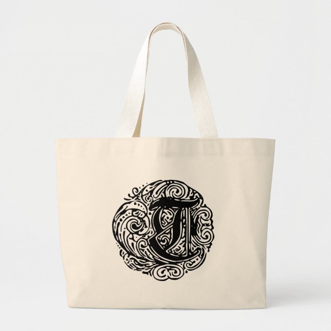 Grand Tote Bag Monarchia "T" (Devant)