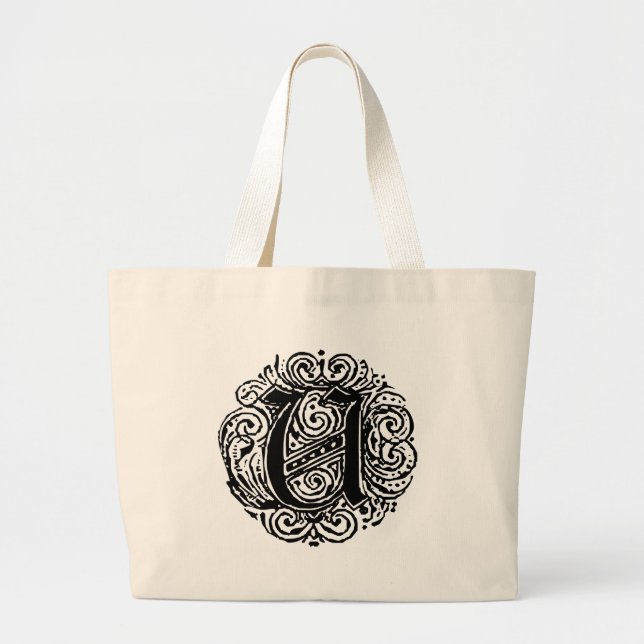 Grand Tote Bag Monarchia "U" (Devant)