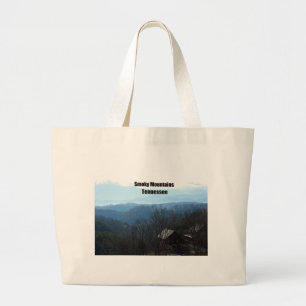 Grand Tote Bag Montagnes fumées, Tennessee